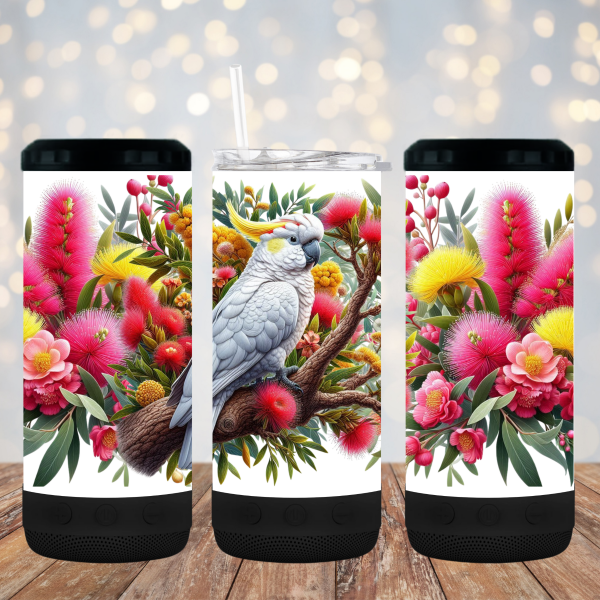 4 in 1 Cooler & Speaker -  Cockatoo & Australian natives