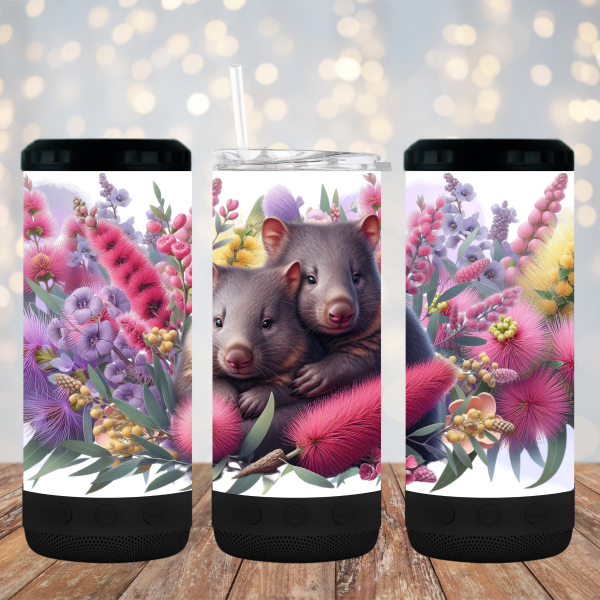 4 in 1 Cooler & Speaker-  Wombats & Australian natives